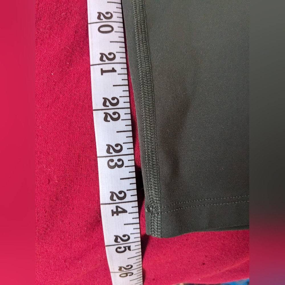 Girlfriend Compresive Pocket Leggings Green S - Picture 2 of 5